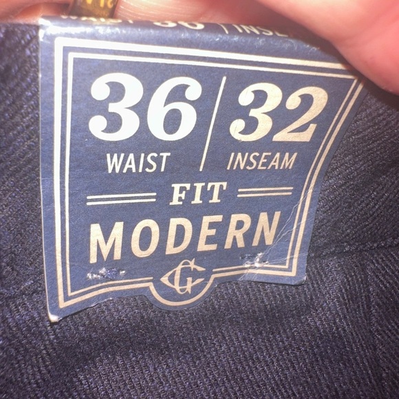 Grayers Calvary Twill Navy Pants 36 x 32 - Picture 4 of 5